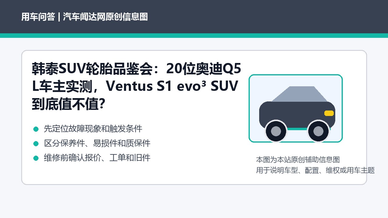 韩泰SUV轮胎品鉴会：20位奥迪Q5L车主实测，Ventus S1 evo³ SUV到底值不值？