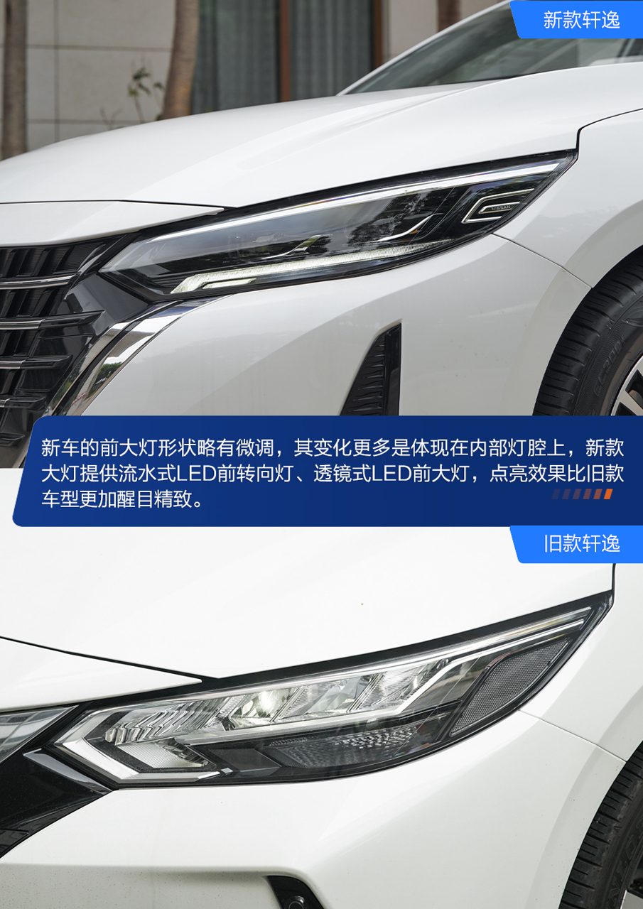 新款轩逸燃油版发动机舱实拍图，标注HR16发动机位置