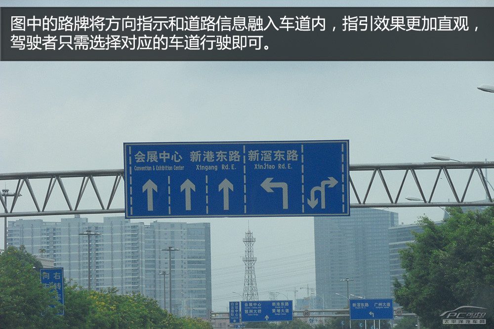 一组对比图，左边是蓝色圆形“直行”指示标志，右边是红色圆形“禁止掉头”禁令标志，清晰展示两者的图形和颜色差异