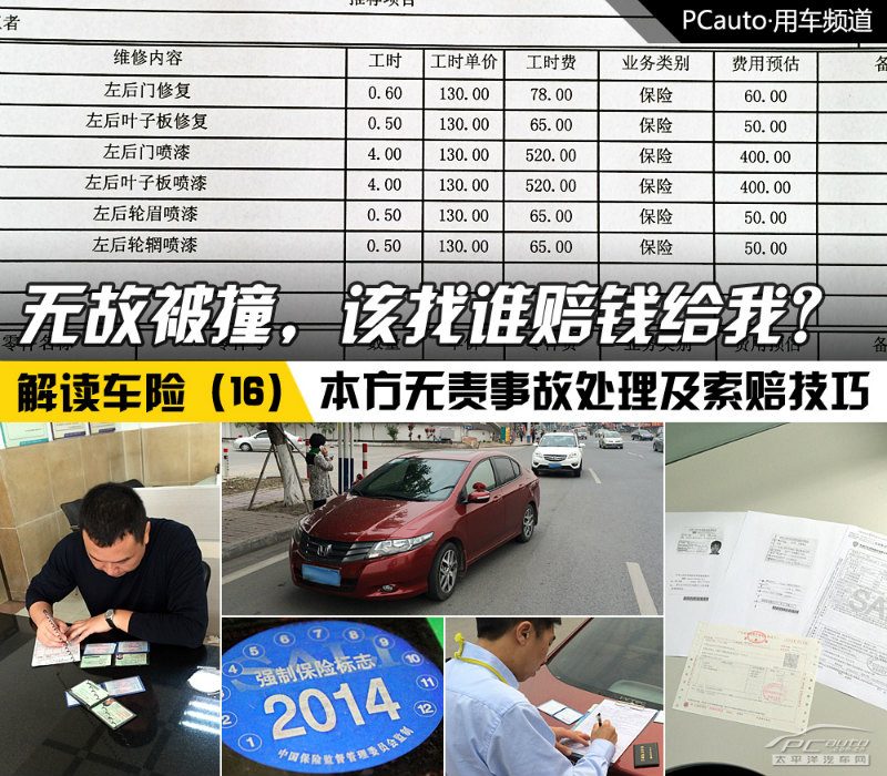 车子被撞对方全责，索赔流程到底怎么走？老司机手把手教你