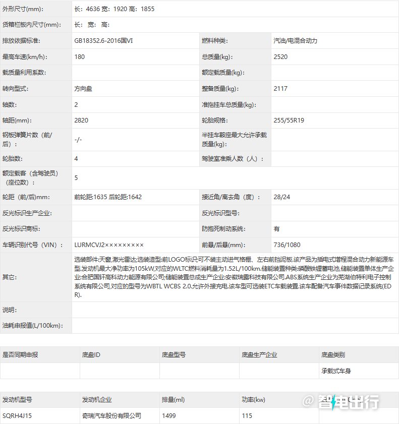 新车官图或实车外观图，突出前脸和车身侧面